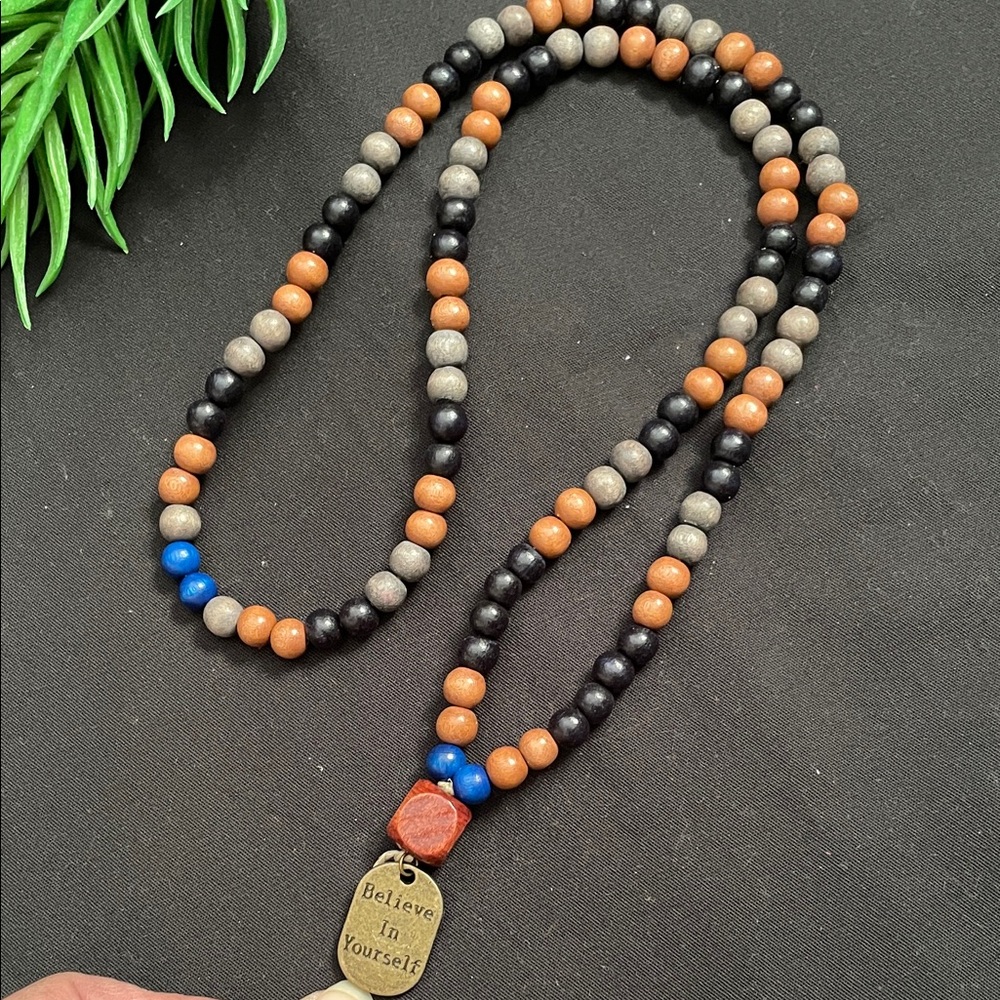 Handmade beaded necklace